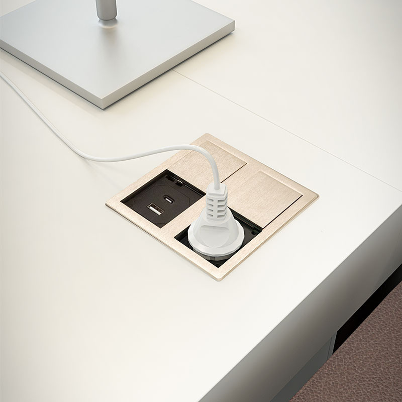 DESK-2 USB pistor., musta