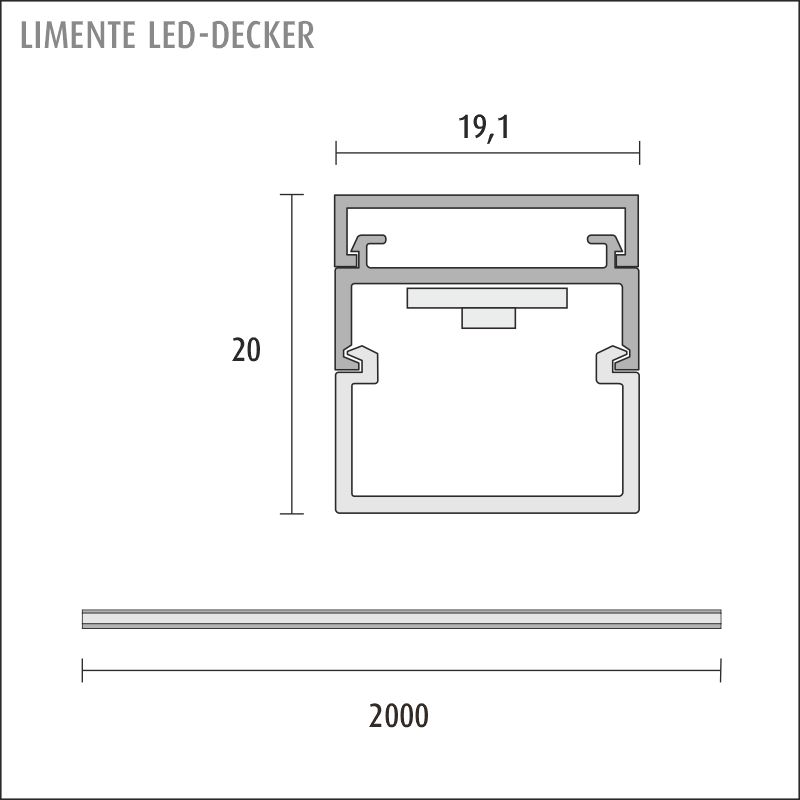 DECKER 20 24W 4000K al