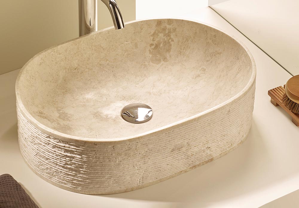 MORELLA OVAL beige stone