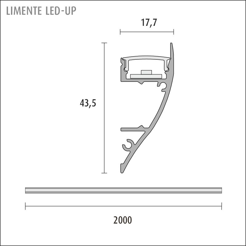 UP 20 COM 24W 4000K mu