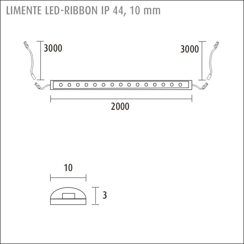 RIBBON 20 COM 24W 4000K