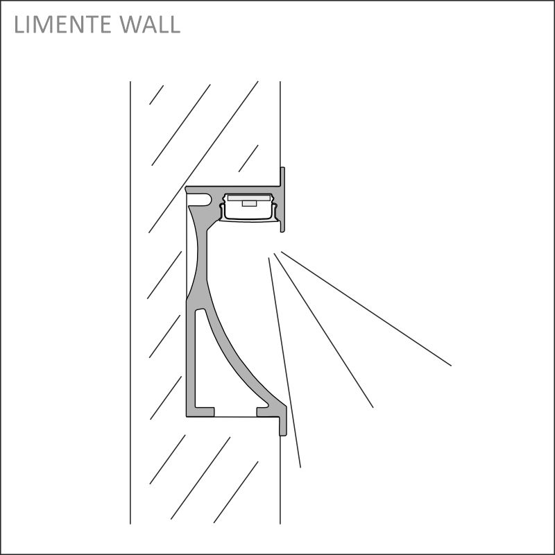 WALL 20 COM 24W 4000K al