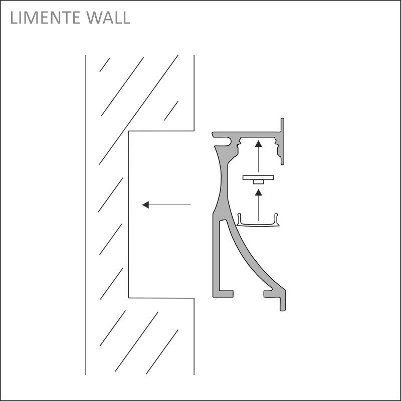 WALL 20 COM 24W 4000K al
