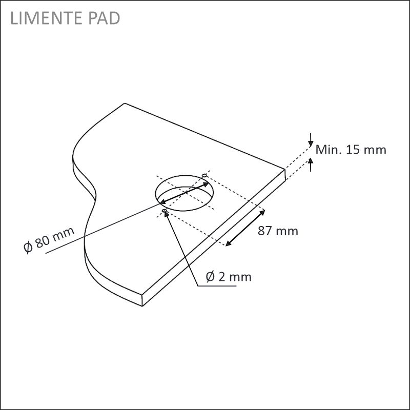 U-PAD pistoras. HDMI+USB A, rst