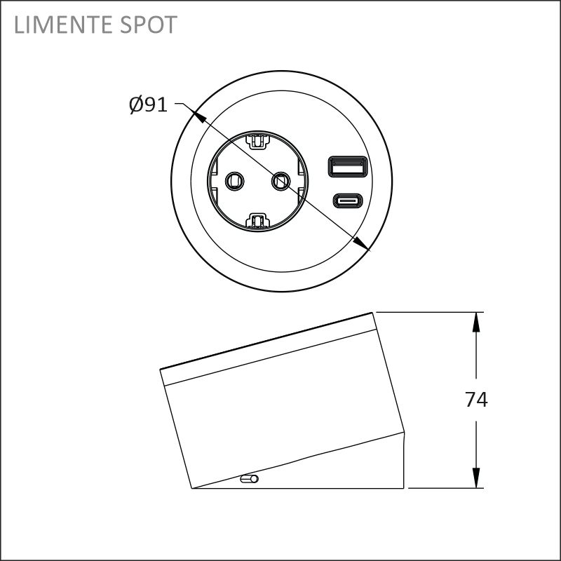 SPOT pintapistor. vihreä