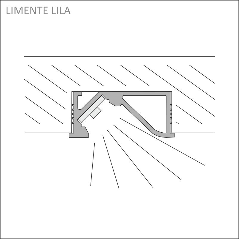 LILA DOB 20 3K alu profiilivalo