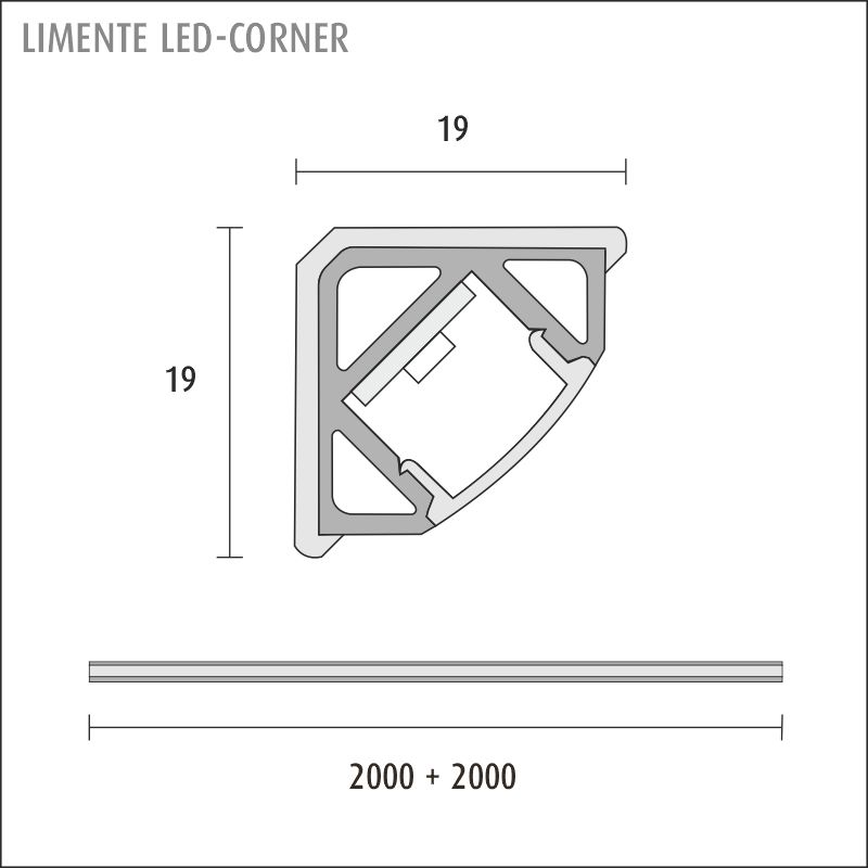 CORNER 40 COM 48W 4K al