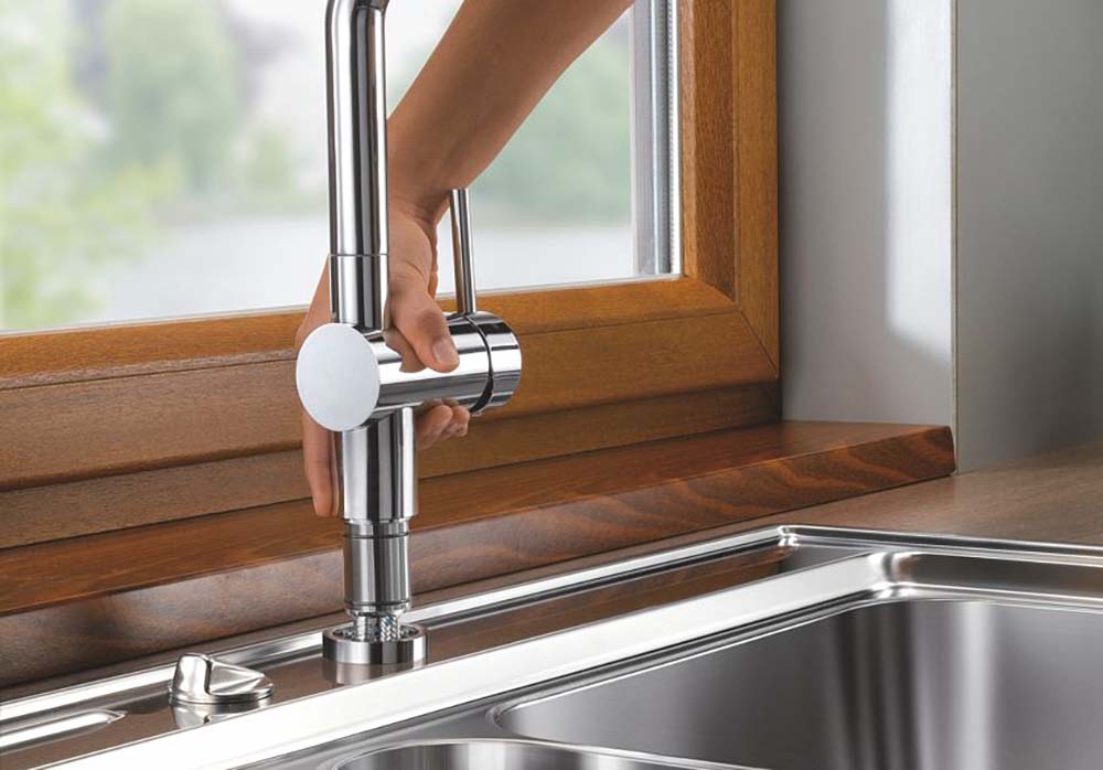 BLANCO LINUS-F, krom (galvaniserad)