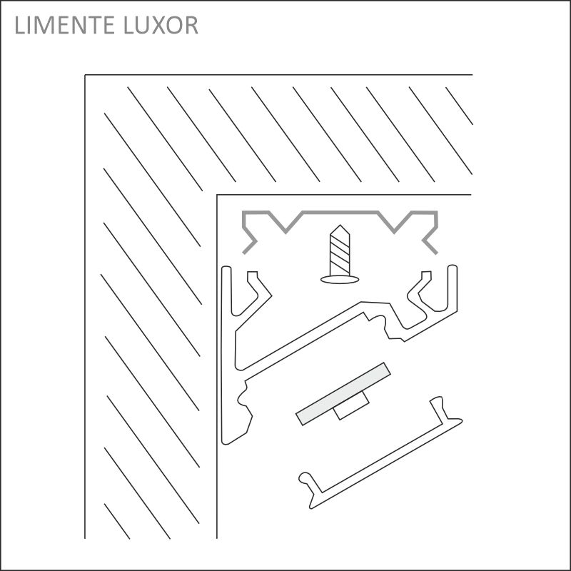 LUXOR 20 DOB 18W 3000K mu