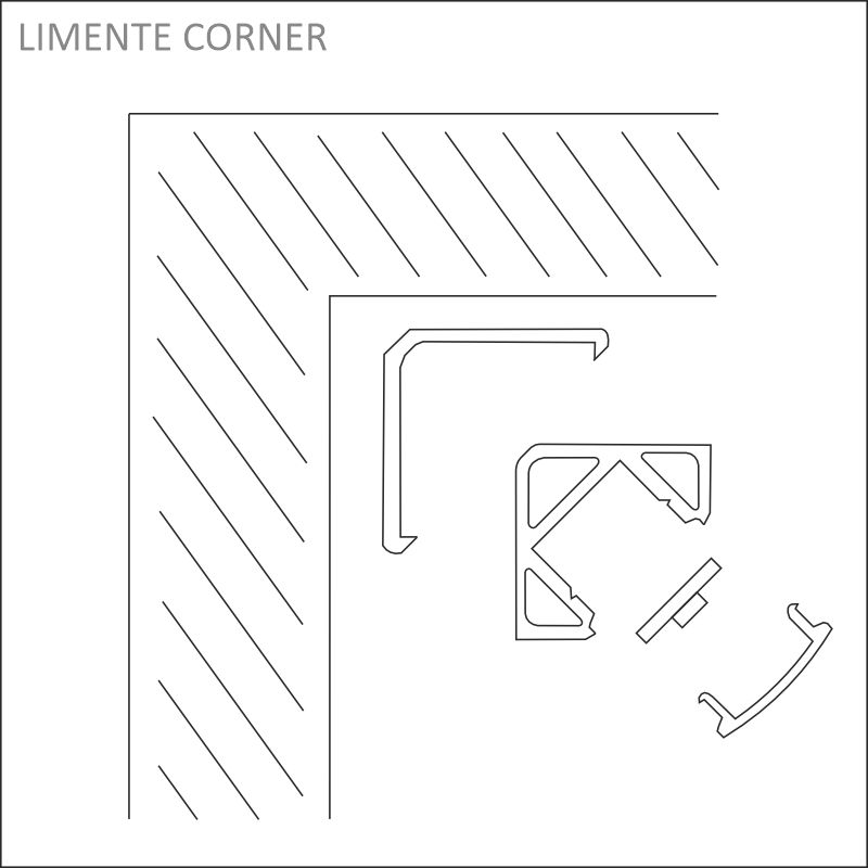 CORNER 20 DOB 3K mu profiilivalo